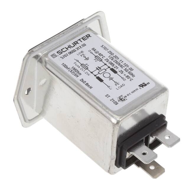 5707.0603.312.03 SCHURTER Inc.  Stromeingangsmodule (PEM)